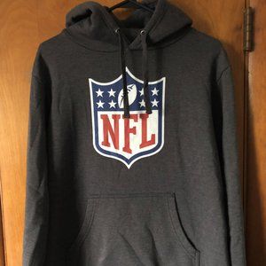 Mens Medium Gray NFL Hoodie